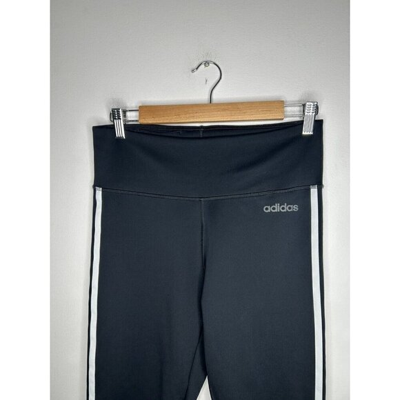 Adidas Women's Black Compression Climalite Leggings Size Medium - Picture 2 of 9